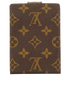 Louis Vuitton Cheque Book Holder, &pound;110, Accessories, Brown, Canvas, Back view